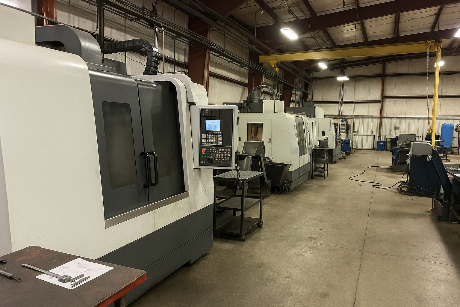 CNC Machining and Finishing Workshop