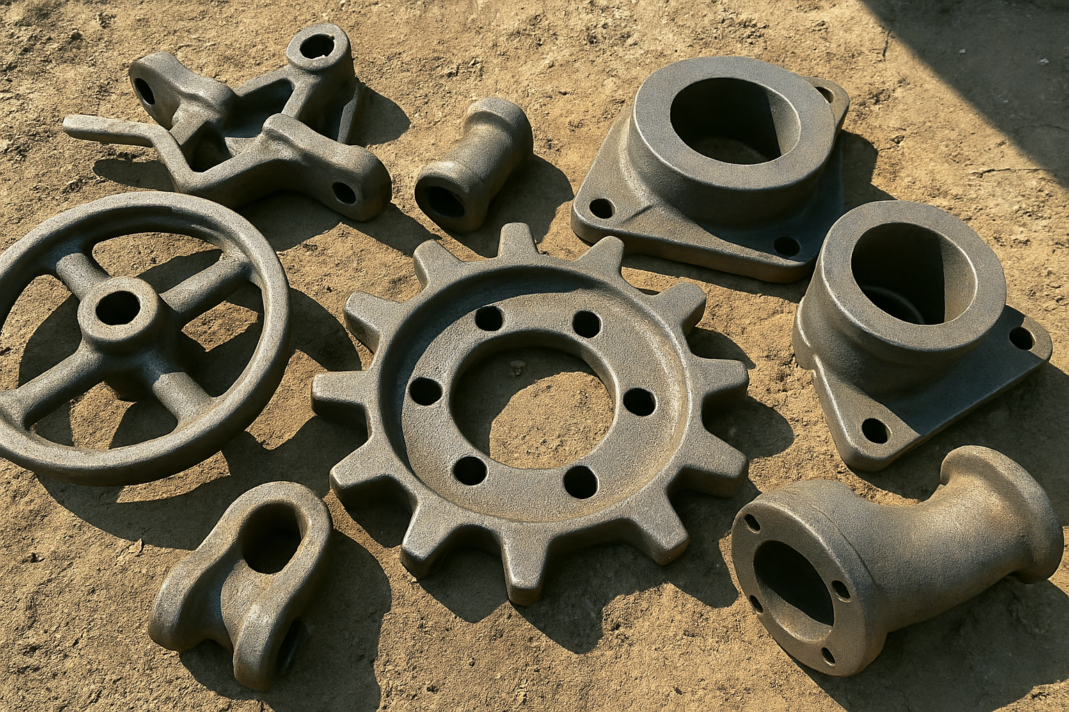 Agricultural machinery metal parts