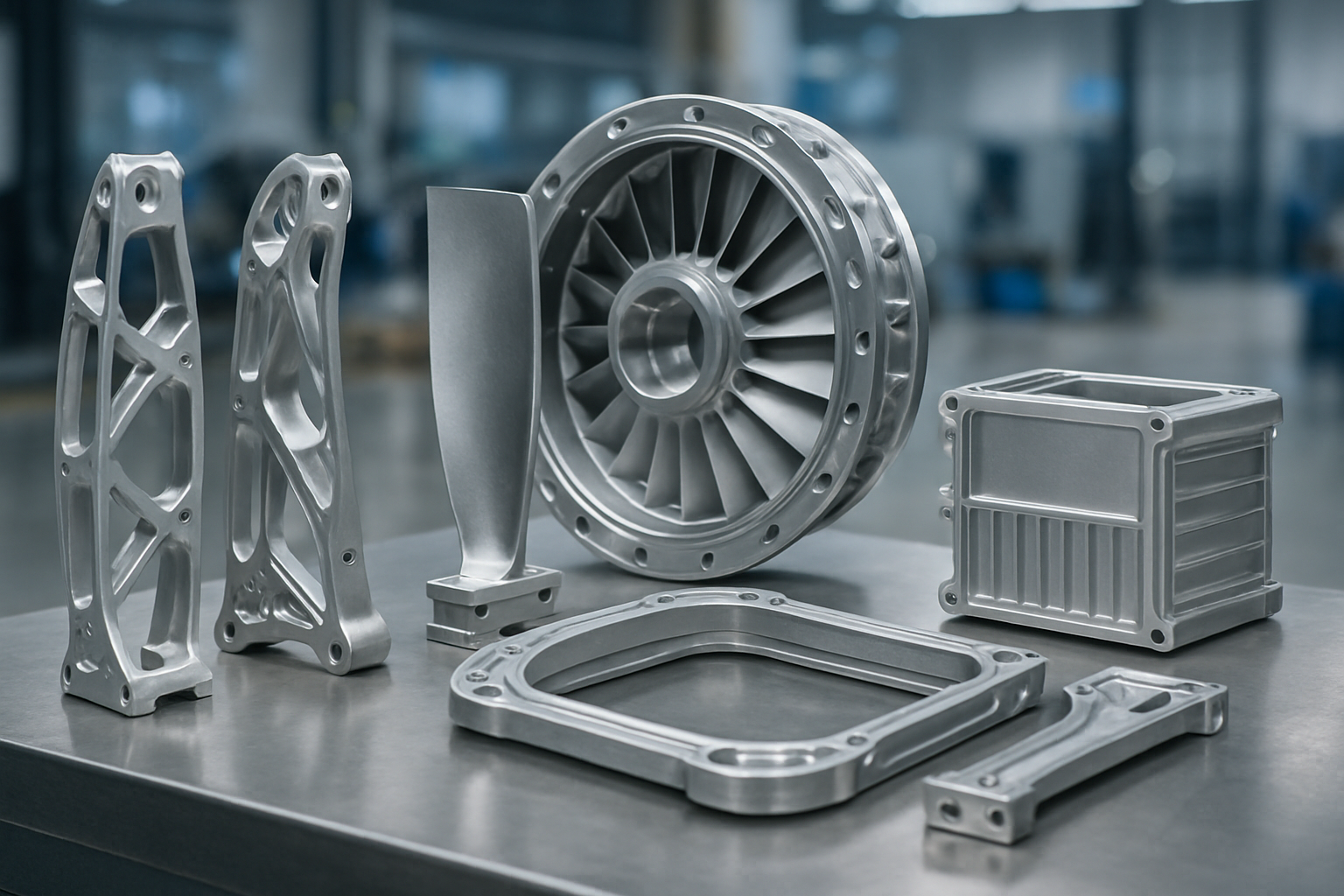 Electronics aluminum parts