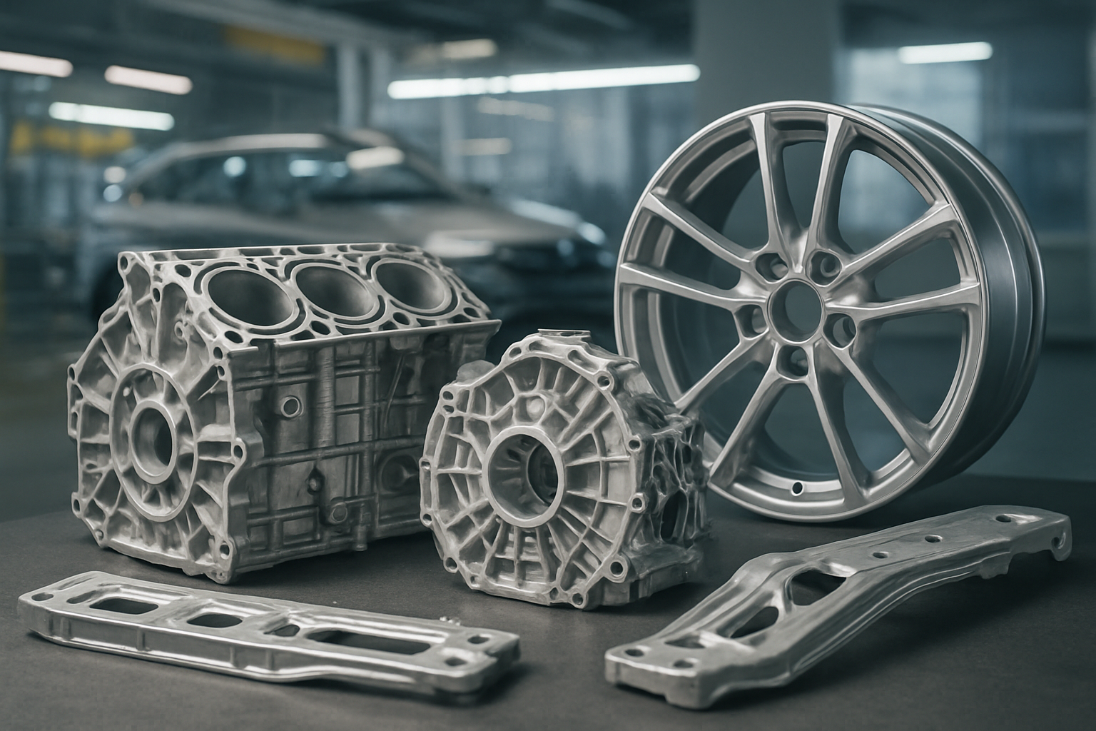 Automotive aluminum components