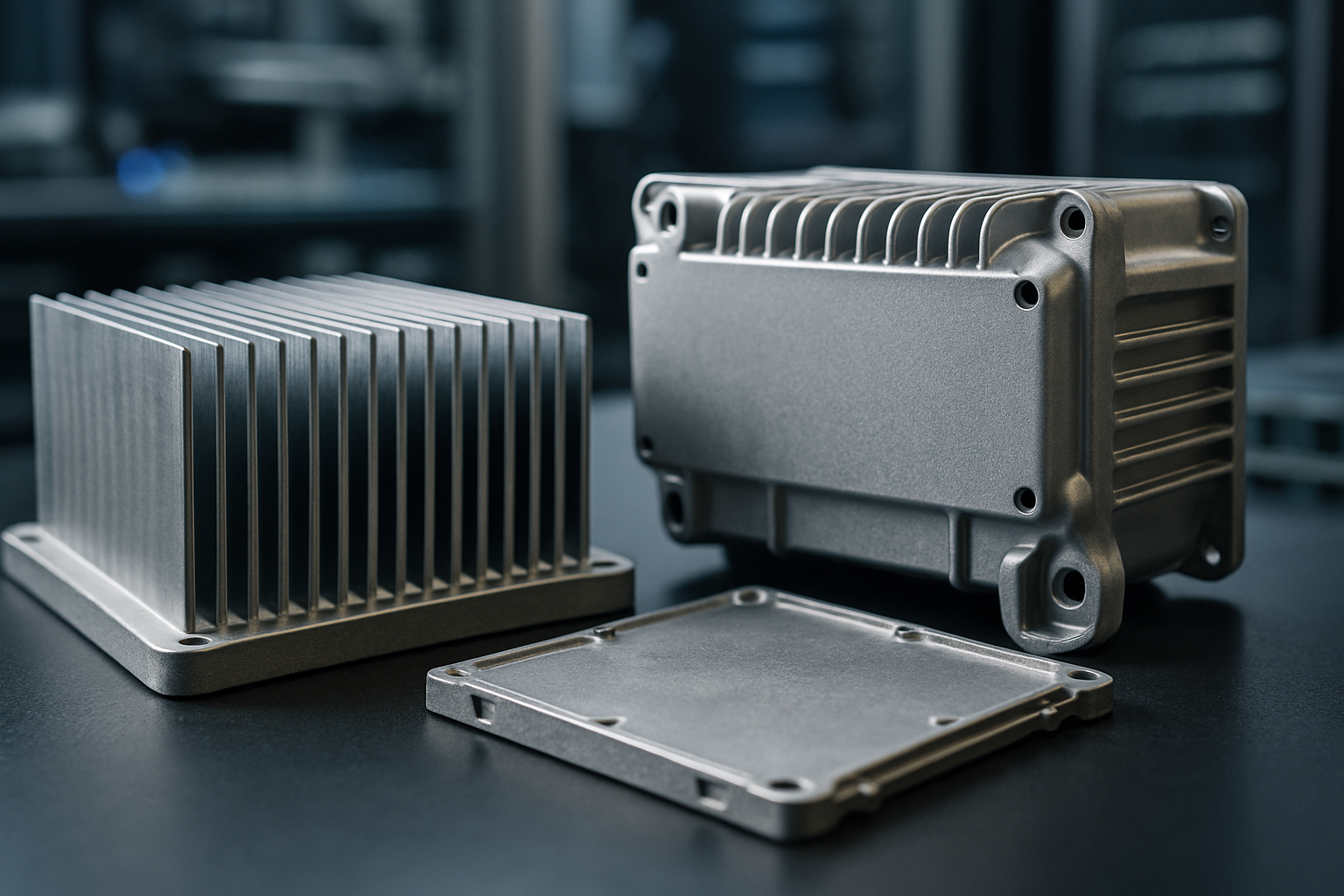 Aerospace aluminum components