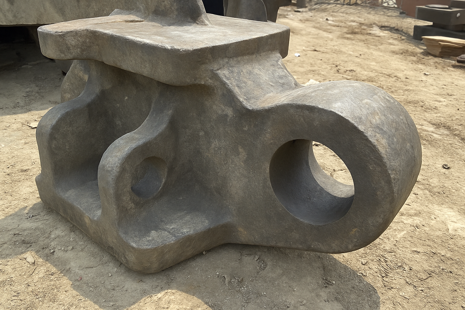 Construction metal casting components