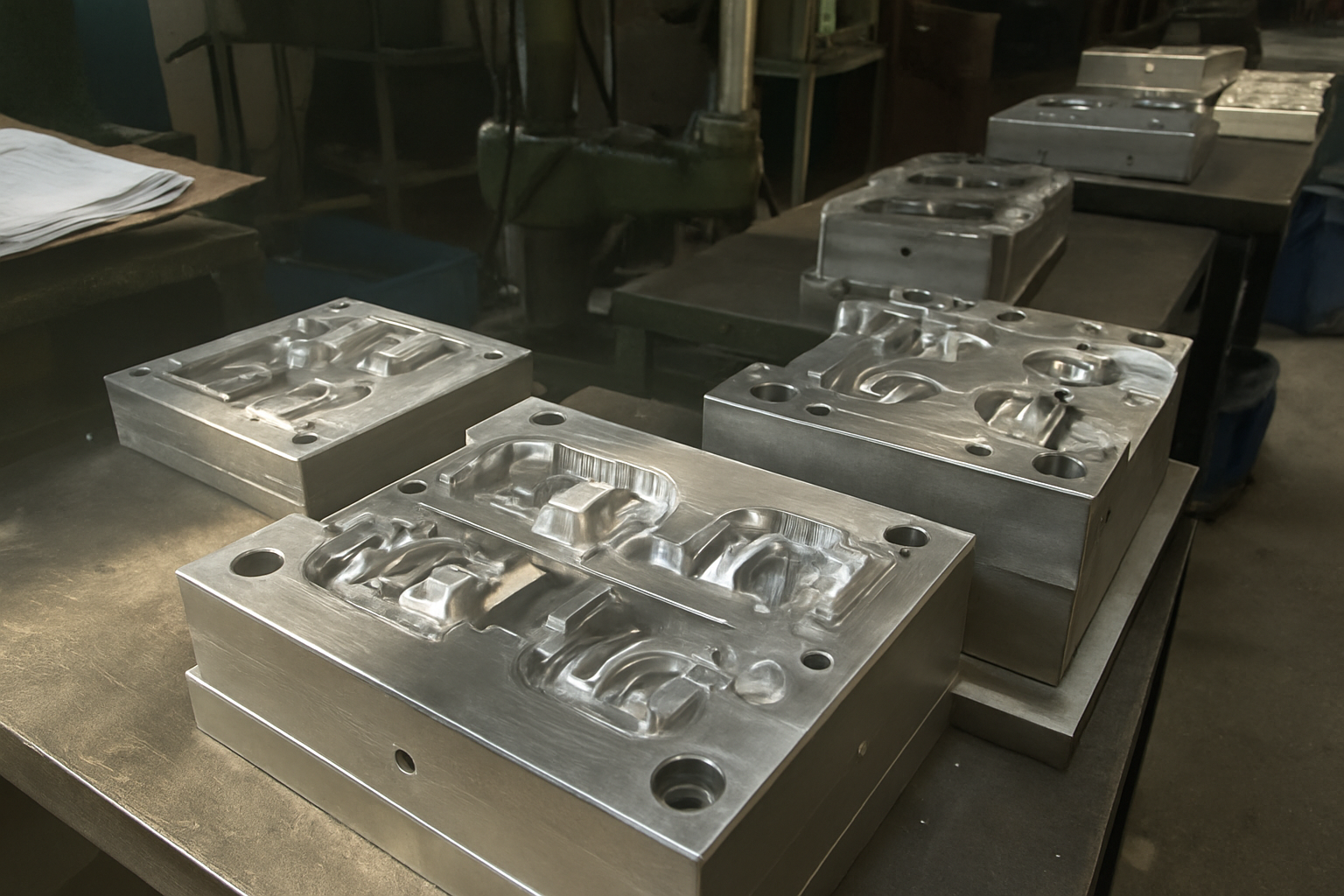 High precision mold manufacturing with strict tolerances