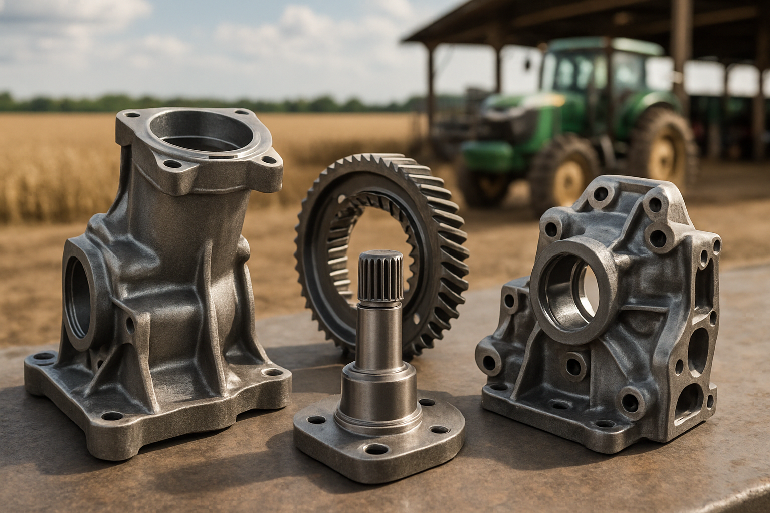 Agricultural machinery components
