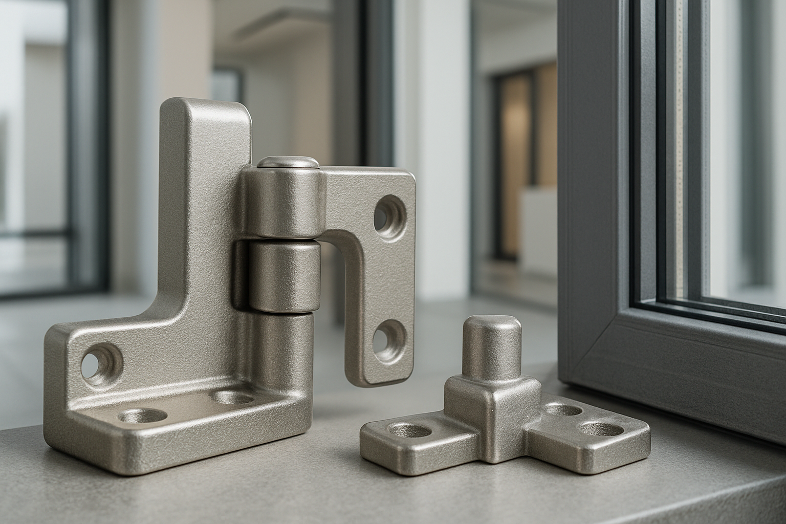 Construction hardware components