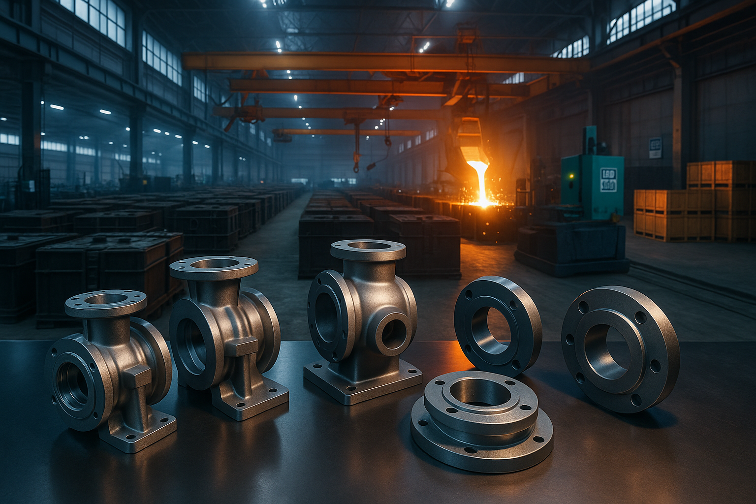 Metal Casting Background