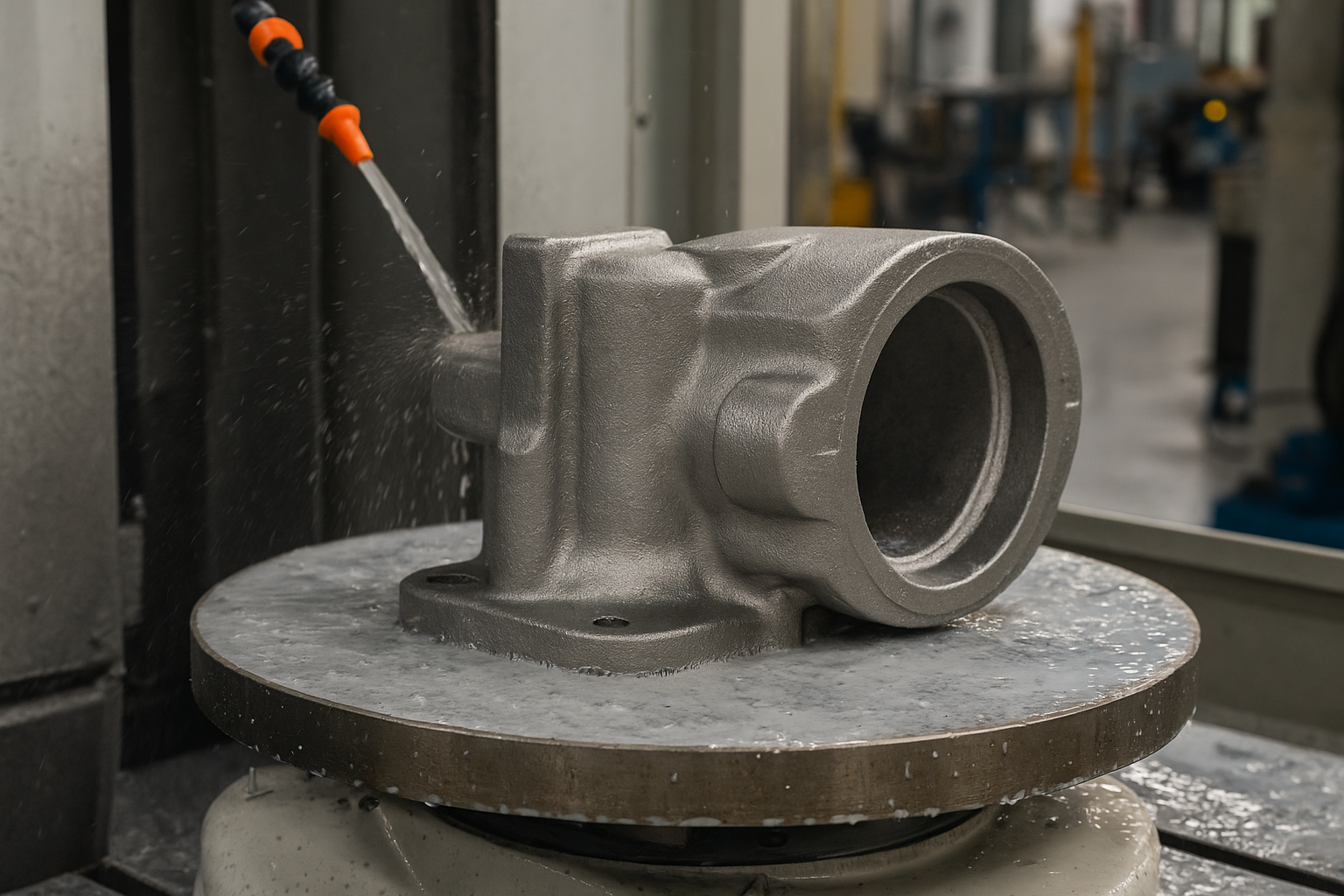 Steel Casting Surface Treatment Process