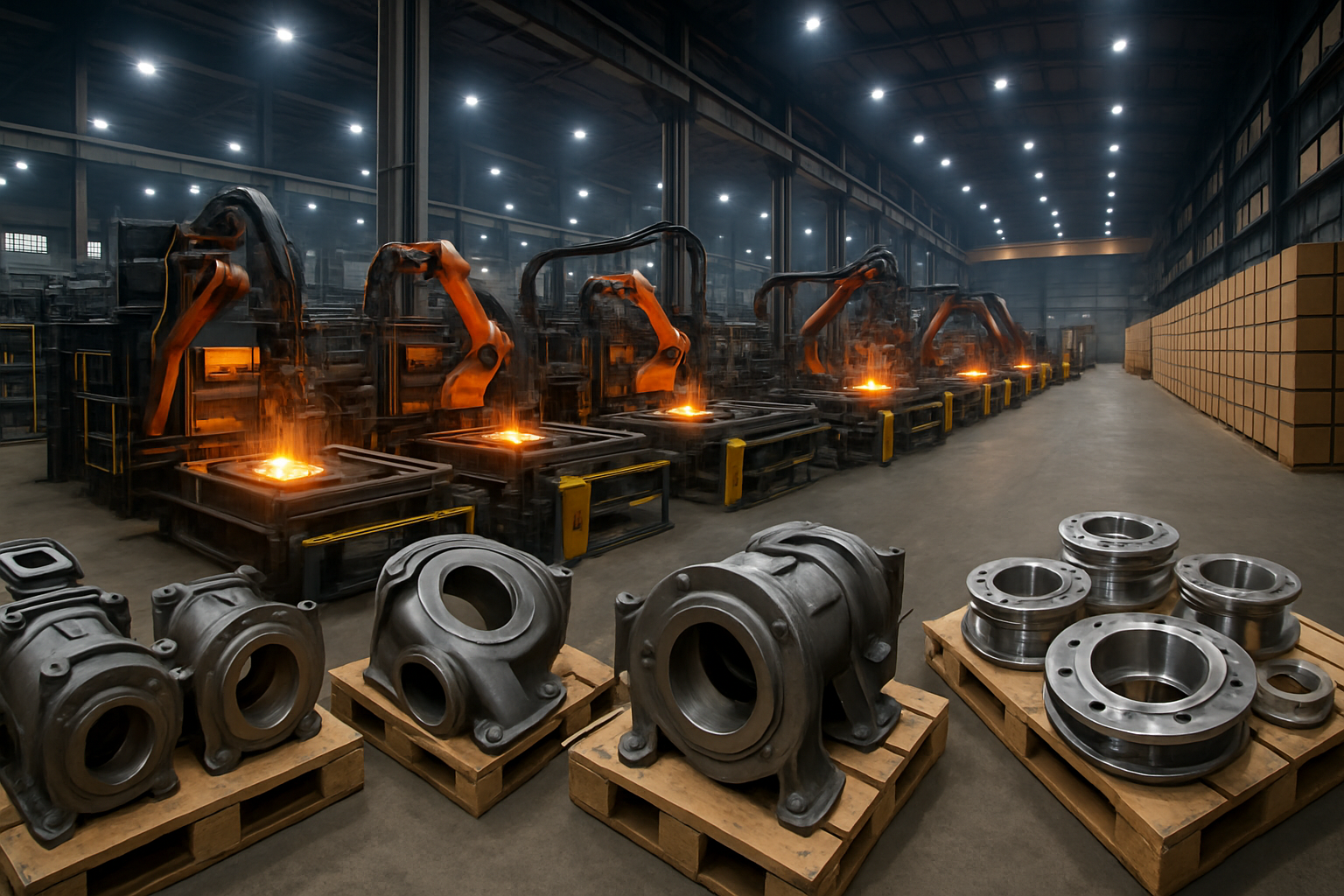 Steel Casting Manufacturing